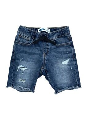Old Navy Pull On Jean Shorts Small 6-7 Medium Wash